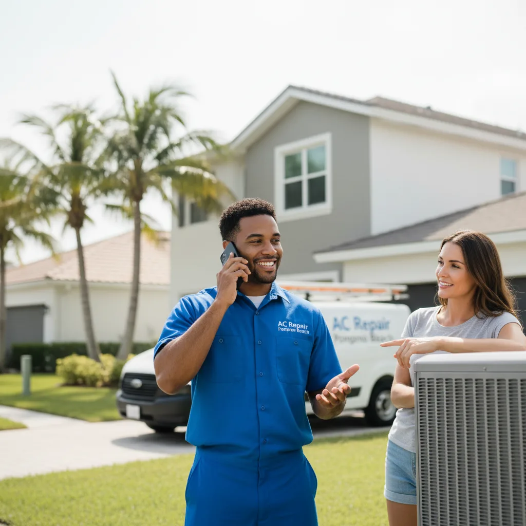 AC Repair Pompano Beach customer support in Hilliard